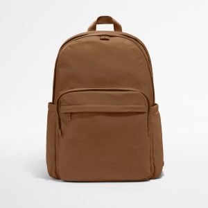 Large Featherlight Backpack in Amaro Brown