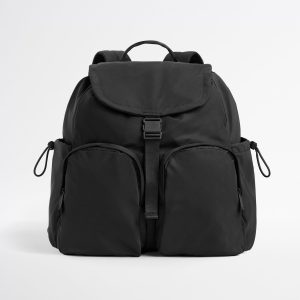 Featherlight Cargo Backpack in Jet Black