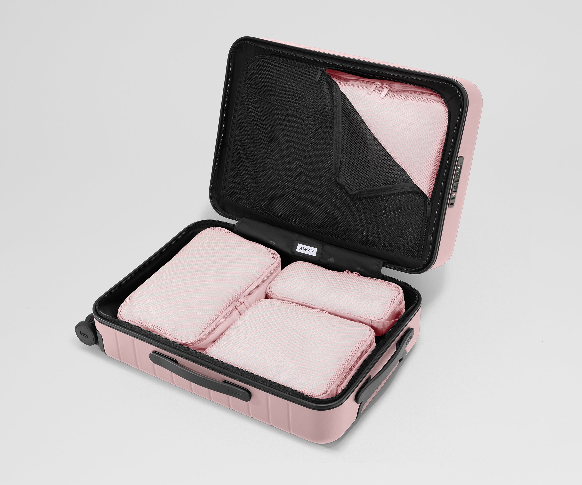 Compression Packing Cubes in Blush Pink - Image 5