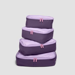 Insider Packing Cubes (Set of 4) in Misty Purple