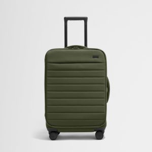 Softside Bigger Carry-On in Olive Green
